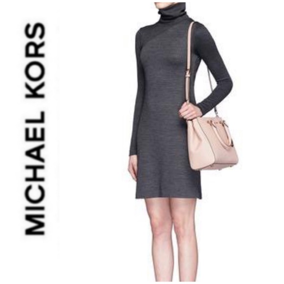 NWT authentic MK leather Camille satchel ballet - Picture 2 of 6